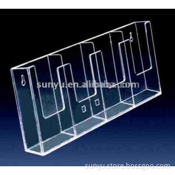 Wall mount brochure holder